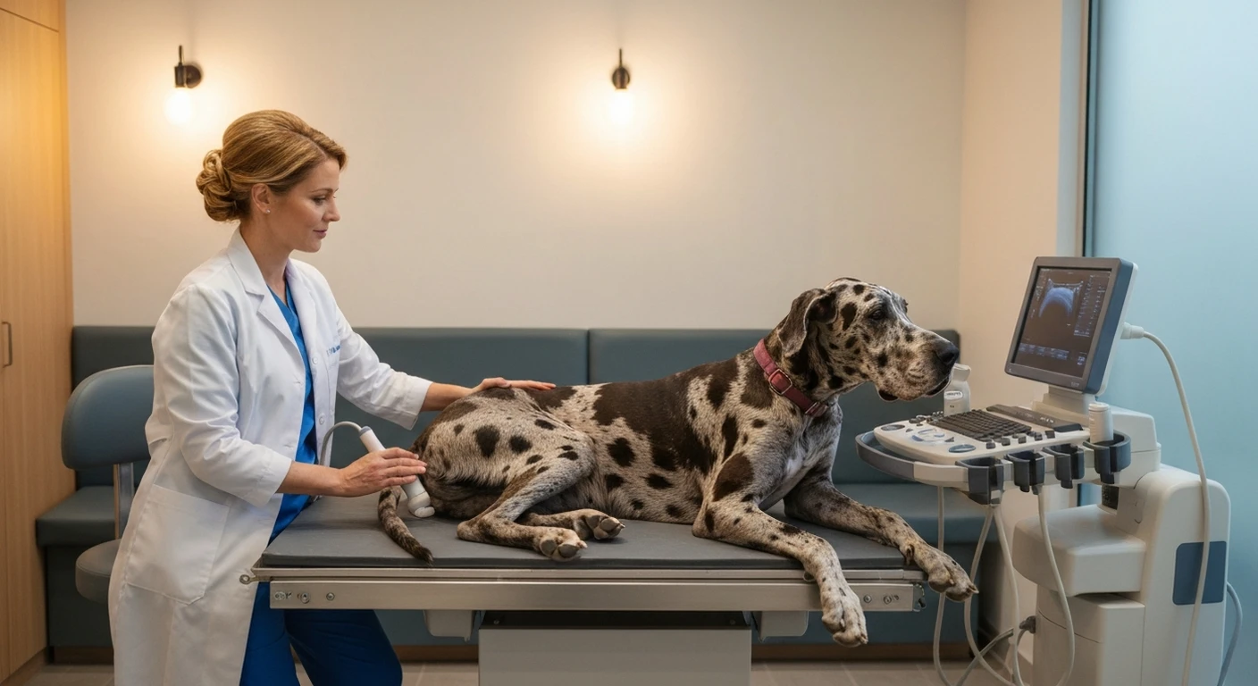 Cardiomyopathie dilatee chez le Dogue Allemand