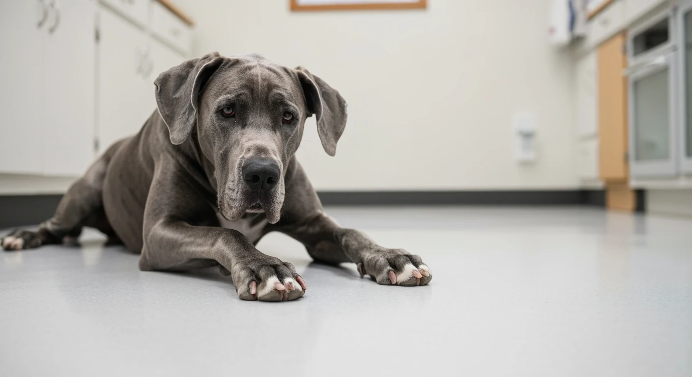 Ostéosarcome chez le Dogue Allemand : le cancer des os des grandes races